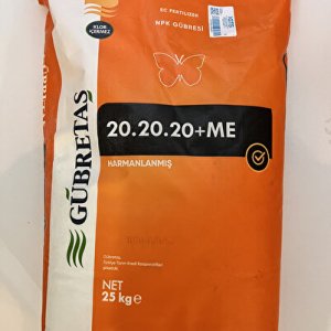 GÜBRETAŞ 20.20.20 + ME - 25 KG