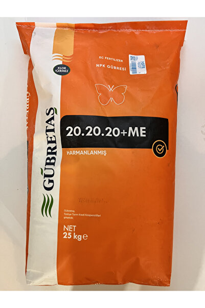 GÜBRETAŞ 20.20.20 + ME - 25 KG
