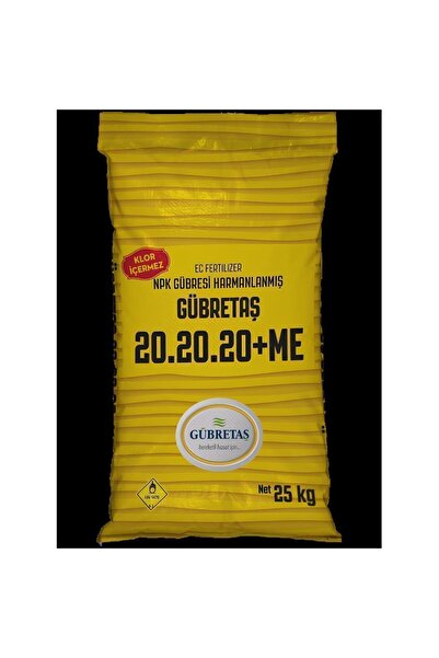 GÜBRETAŞ 20.20.20 + ME - 25 KG